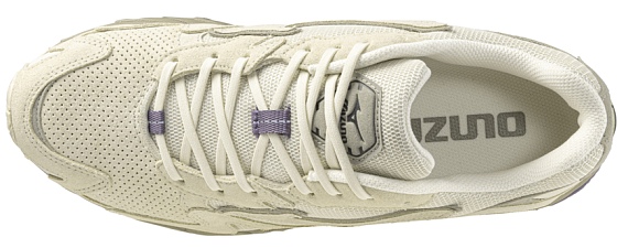 Кроссовки Mizuno Wave Rider 10 Premium Desert Sage/Desert Sage/Purple Passion - Фото 3 большая