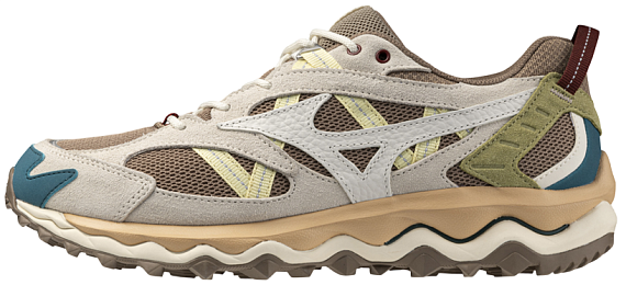 Кроссовки Mizuno Wave Mujin Tl Fossil/Snow White/Summer Sand - Фото 2 большая