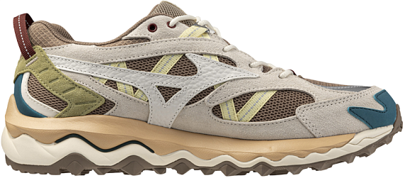 Кроссовки Mizuno Wave Mujin Tl Fossil/Snow White/Summer Sand - Фото 4 большая