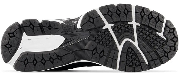 Кроссовки мужские New Balance 2002 Black - Фото 3 большая