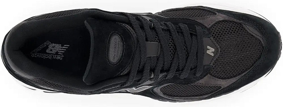 Кроссовки мужские New Balance 2002 Black - Фото 4 большая
