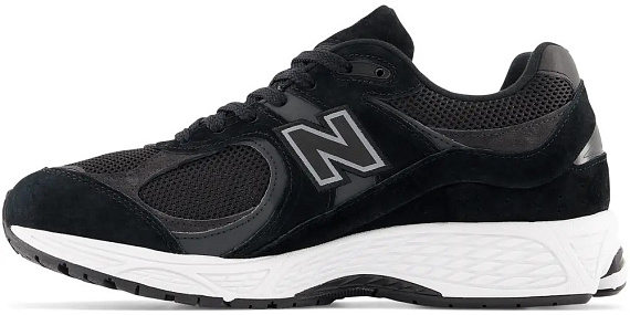 Кроссовки мужские New Balance 2002 Black - Фото 5 большая