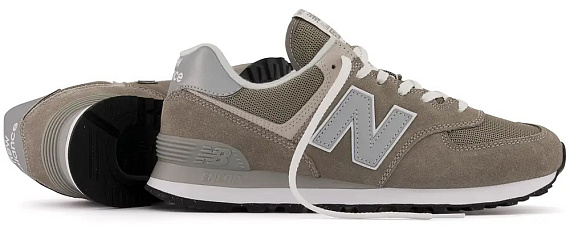 Кроссовки мужские New Balance 574 Grey - Фото 2 большая