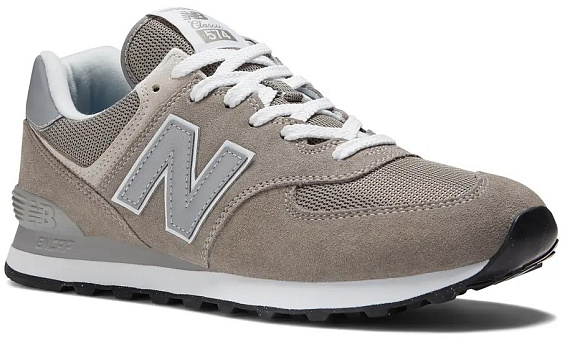 Кроссовки мужские New Balance 574 Grey - Фото 3 большая