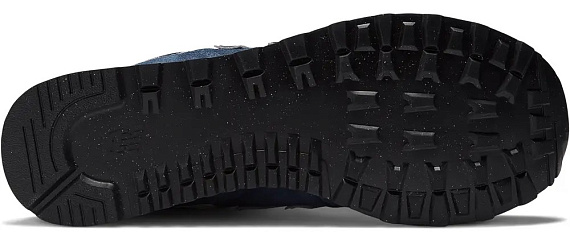 Кроссовки мужские New Balance 574 Navy - Фото 4 большая