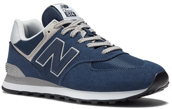 Кроссовки мужские New Balance 574 Navy - Фото 5 большая