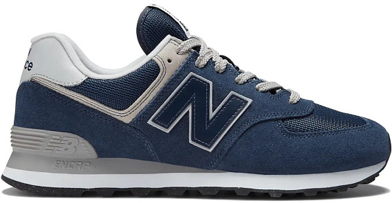 Кроссовки мужские New Balance 574 Navy - Фото 1 большая
