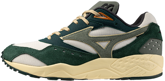 Кроссовки Mizuno Contender Pristine/Agave Green/Pine Grove - Фото 3 большая