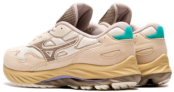 Кроссовки Mizuno Wave Rider Beta Summer Sand/Vintage Khaki/Ceda - Фото 3 большая