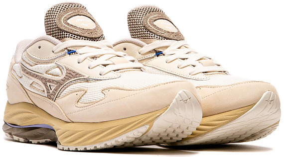 Кроссовки Mizuno Wave Rider Beta Summer Sand/Vintage Khaki/Ceda - Фото 4 большая