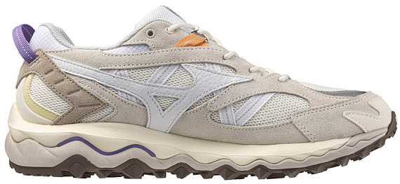 Кроссовки Mizuno Wave Mujin TL Snow White/White/Paisley Purple - Фото 4 большая