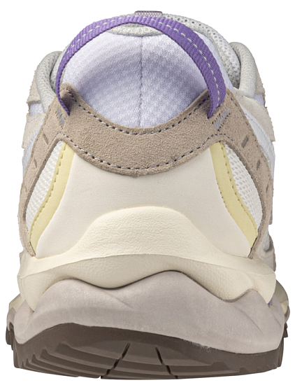 Кроссовки Mizuno Wave Mujin TL Snow White/White/Paisley Purple - Фото 5 большая