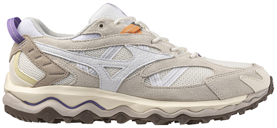 Кроссовки Mizuno Wave Mujin TL Snow White/White/Paisley Purple - Фото 1 большая