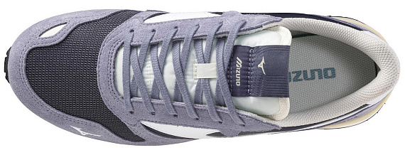 Кроссовки Mizuno RB87 Odyssey Gray/White/Blue Granite - Фото 4 большая