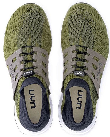 Кроссовки мужские UYN Nature Tune Sage/Carbon - Фото 4 большая