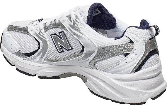 Кроссовки New Balance 530 White/Blue D - Фото 3 большая