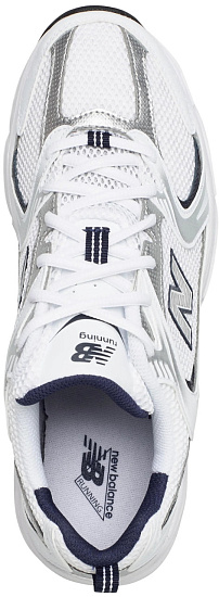 Кроссовки New Balance 530 White/Blue D - Фото 4 большая