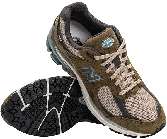 Кроссовки New Balance 2002 Woodland/Stoneware - Фото 2 большая