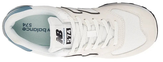 Кроссовки New Balance 574 White - Фото 5 большая