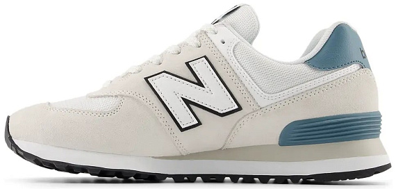 Кроссовки New Balance 574 White - Фото 6 большая