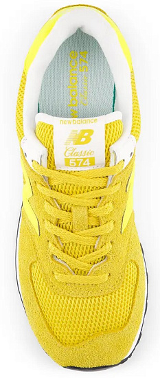 Кроссовки New Balance 574 Darker Kelly Green - Фото 4 большая