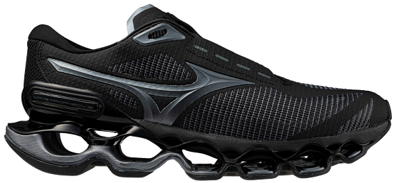 Кроссовки Mizuno Wave Prophecy 15 Black/Metallic Gray/Iron Gate - Фото 1 большая