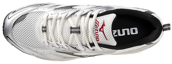 Кроссовки Mizuno Mxr SnowWhite/Magnet/Silver - Фото 4 большая