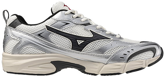 Кроссовки Mizuno Mxr SnowWhite/Magnet/Silver - Фото 5 большая