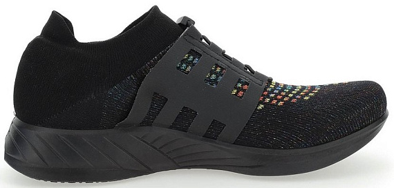 Кроссовки мужские UYN Rainbow Tune Black Sole Black/Multicolor - Фото 3 большая