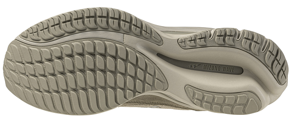 Кроссовки Mizuno Wave Rider B Gtx Silver Cloud/Vin Khaki/GE Gold - Фото 2 большая