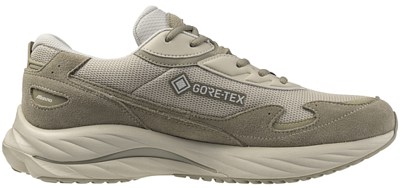 Кроссовки Mizuno Wave Rider B Gtx Silver Cloud/Vin Khaki/GE Gold - Фото 3 большая