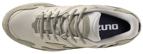 Кроссовки Mizuno Wave Rider B Gtx Silver Cloud/Vin Khaki/GE Gold - Фото 4 большая