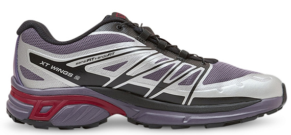 Кроссовки Salomon XT-Wings 2 ADV Cadet/Black/Biking - Фото 1 большая