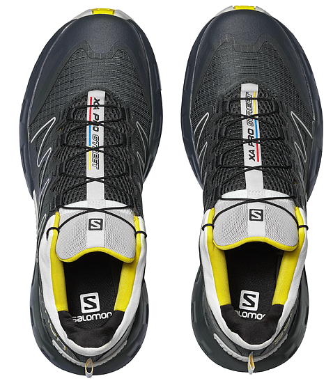 Кроссовки Salomon Xa Pro Street Ebony/Wht/Sulph - Фото 3 большая