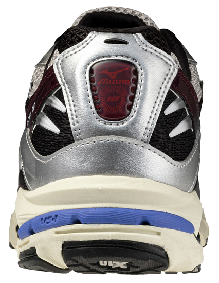 Кроссовки Mizuno Wave Rider 10 Harbor Mist/Blk/Fig - Фото 6 большая