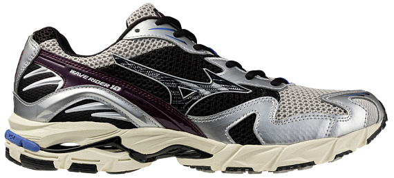 Кроссовки Mizuno Wave Rider 10 Harbor Mist/Blk/Fig - Фото 1 большая