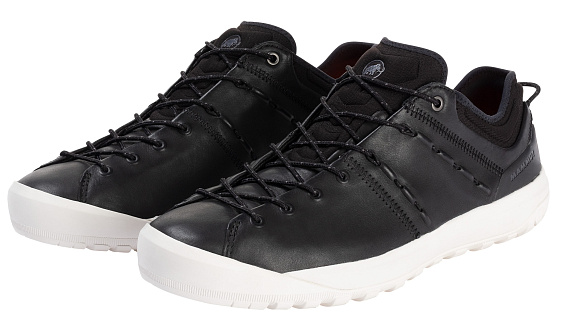 Кроссовки мужские Mammut Hueco Advanced Low Black/Bright White - Фото 7 большая