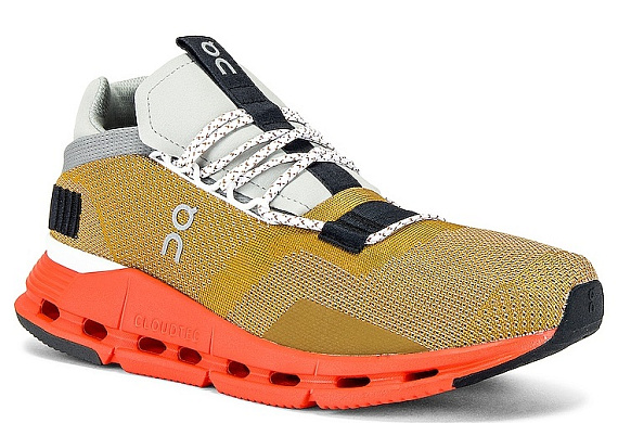 Кроссовки мужские On Cloudnova Cumin/Flame - Фото 2 большая