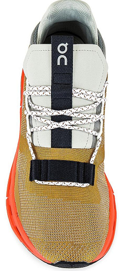 Кроссовки мужские On Cloudnova Cumin/Flame - Фото 4 большая