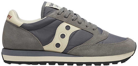 Кроссовки мужские Saucony Jazz Original Grey/Off White - Фото 1 большая