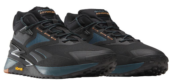 Кроссовки Reebok Nano X3 Adventure Winter Черный - Фото 3 большая