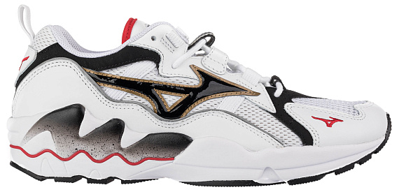 Кроссовки мужские Mizuno Wave Rider 1 Og Бел/Чер/Крас - Фото 1 большая