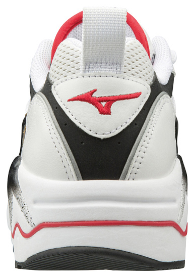 Кроссовки мужские Mizuno Wave Rider 1 Og Бел/Чер/Крас - Фото 5 большая
