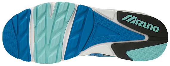 Кроссовки мужские Mizuno Sky Medal Бел/Син/Чер - Фото 2 большая