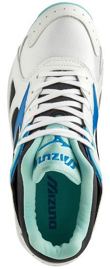 Кроссовки мужские Mizuno Sky Medal Бел/Син/Чер - Фото 4 большая
