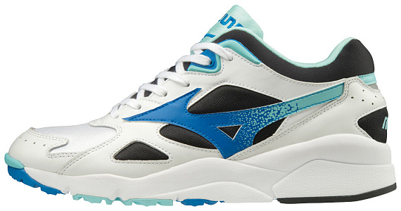 Кроссовки мужские Mizuno Sky Medal Бел/Син/Чер - Фото 5 большая