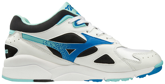 Кроссовки мужские Mizuno Sky Medal Бел/Син/Чер - Фото 1 большая