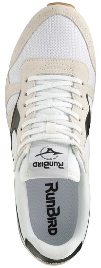 Кроссовки мужские Mizuno ML87 Бел/Чер - Фото 4 большая