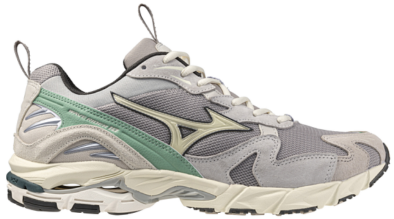 Кроссовки Mizuno Wave Rider 10 Opal Gray/Pristine/Creme de Me - Фото 1 большая