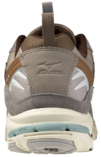 Кроссовки Mizuno Wave Rider 10 Fossil/White/Thrush - Фото 2 большая